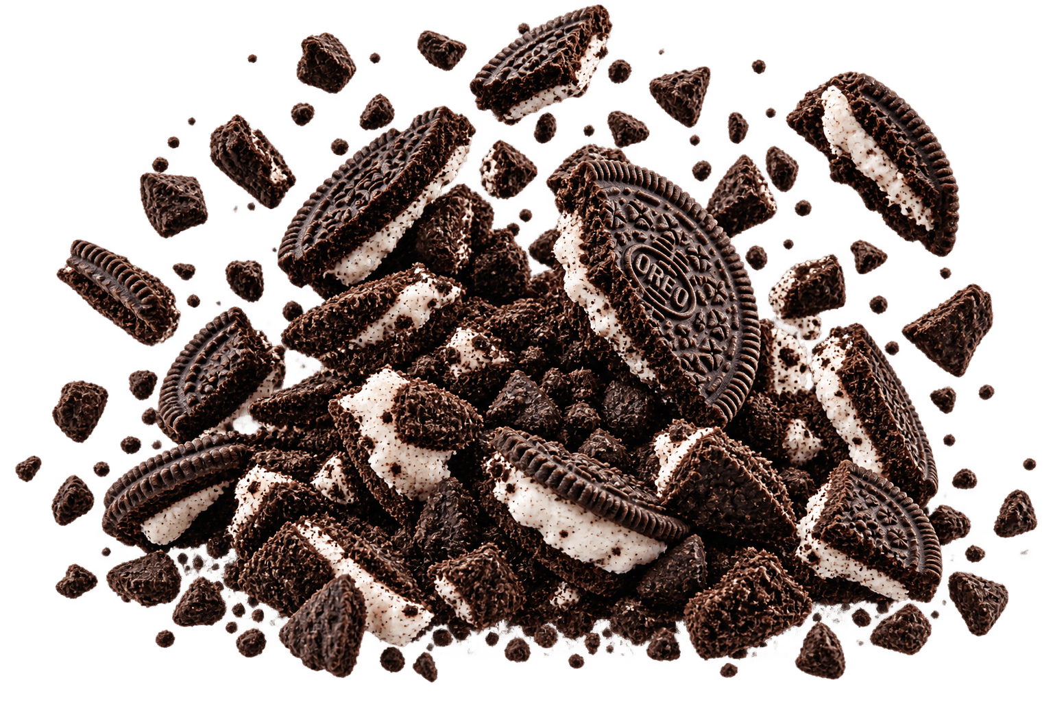 Oreo topping