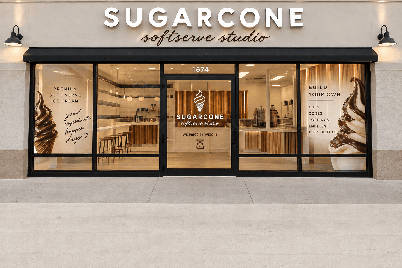 Sugarcone franchise storefront